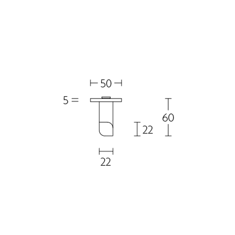 deurkruk rvs-2 deurkruk rvs-2