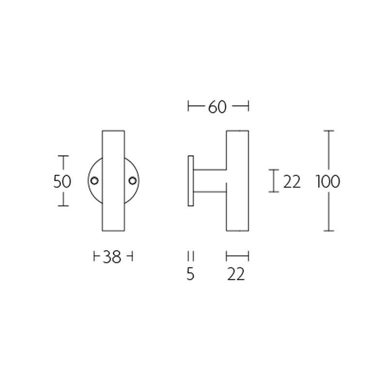 kastknop rvs-2 kastknop rvs-2