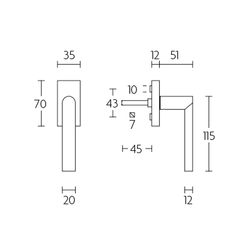 draaikiepkruk rvs-2 draaikiepkruk rvs-2
