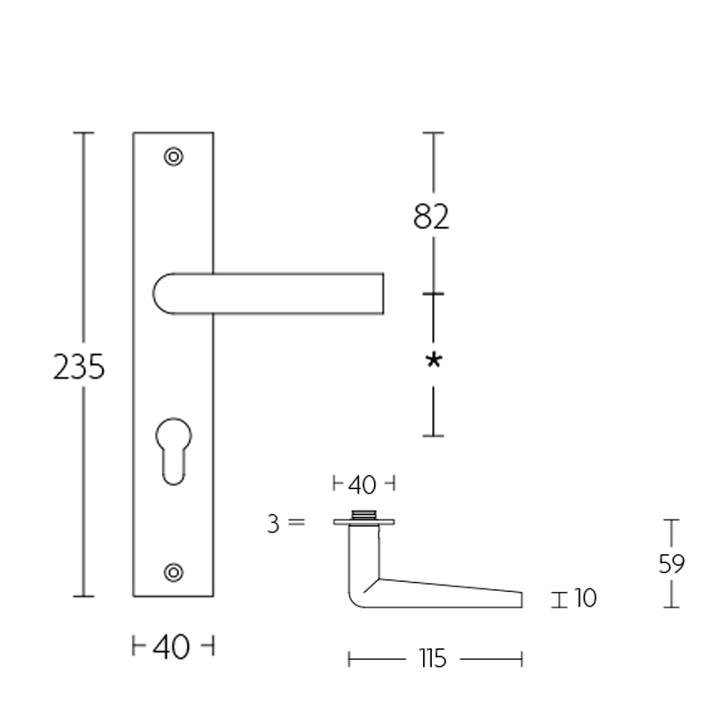 deurkruk pvd mat zwart-2 deurkruk pvd mat zwart-2