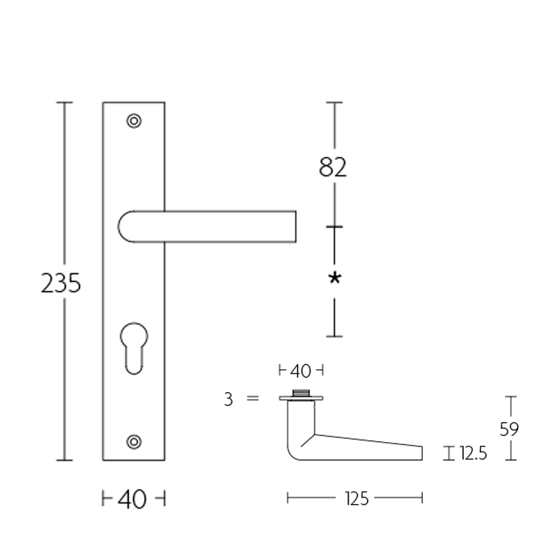 deurkruk pvd mat zwart-2 deurkruk pvd mat zwart-2