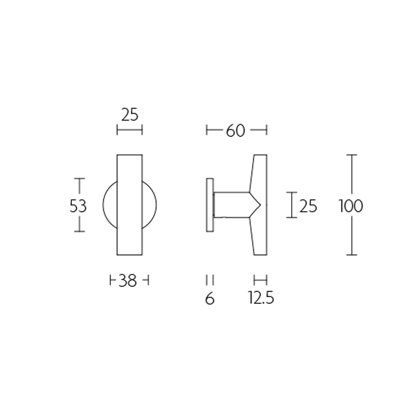 kastknop rvs-2 kastknop rvs-2