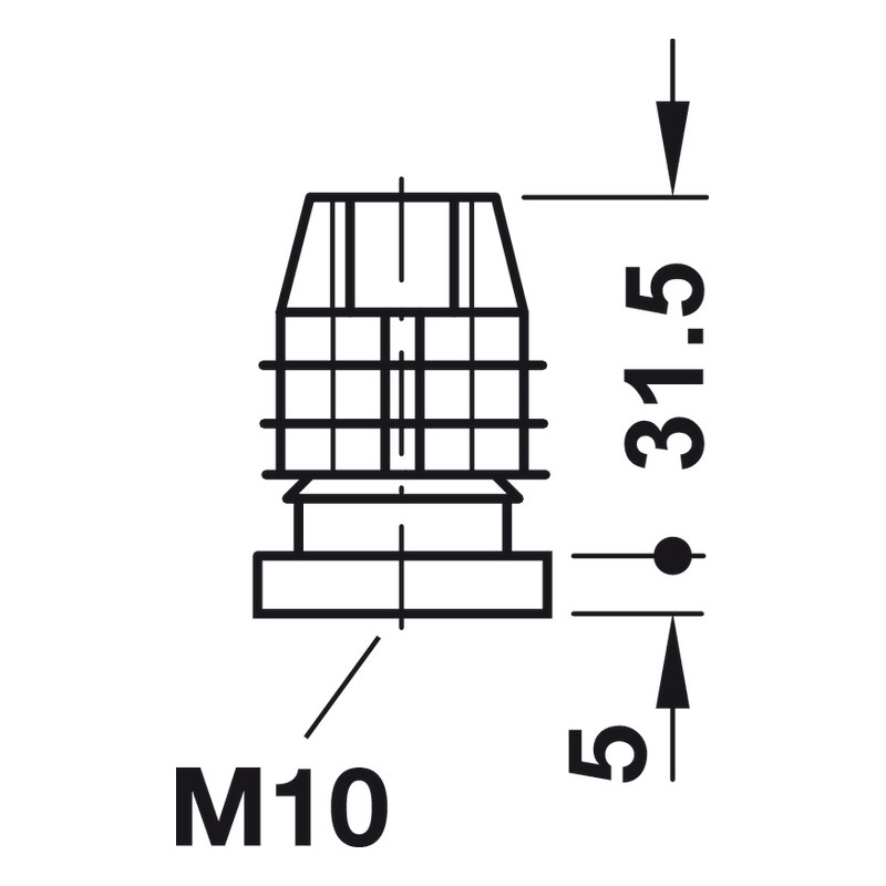 meubelglijder kunststof hafele-2 meubelglijder kunststof hafele-2