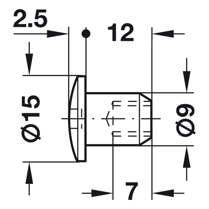 hulsmoer vernikkeld hafele-2 hulsmoer vernikkeld hafele-2